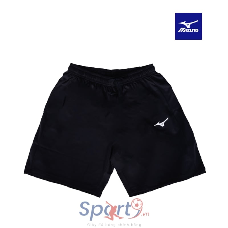 MIZUNO QUẦN SHORT THỂ THAO MIZUNO ĐEN BẠC